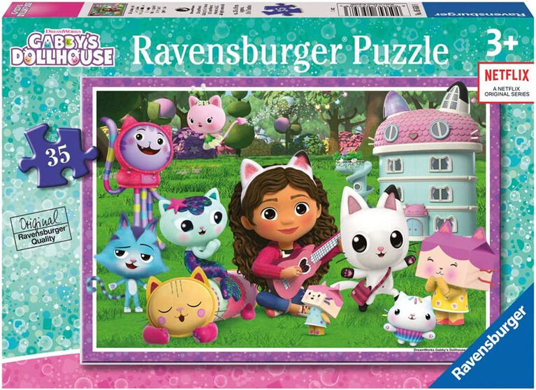 Ravensburger Children’s Jigsaw Puzzle - Gabby's Dollhouse (35pc)