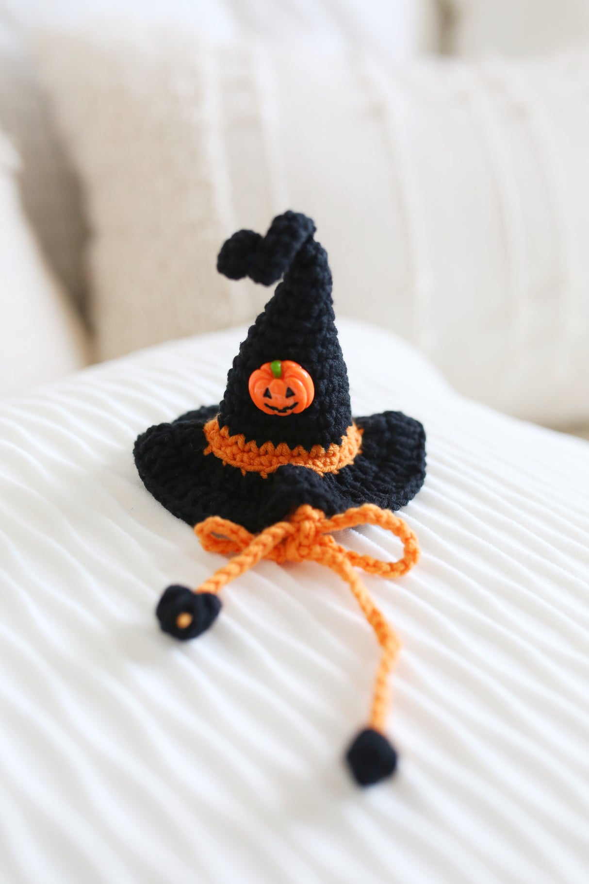 Design & Delight Gifts Crochet Outfit Set - Pumpkin Patch Halloween π€β¨