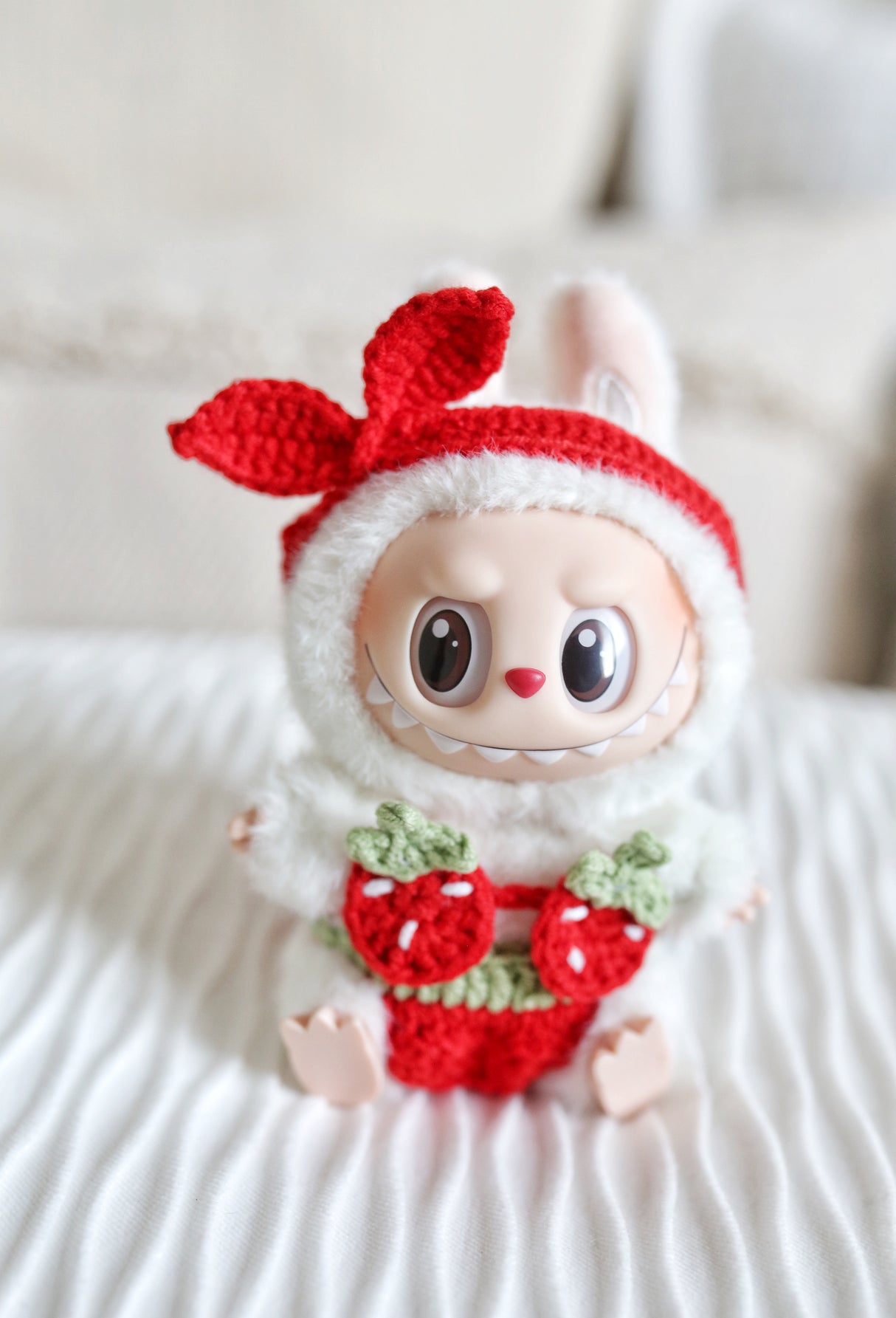 Design & Delight Gifts Crochet Bikini Set - Berry Sweet ๐๐๐