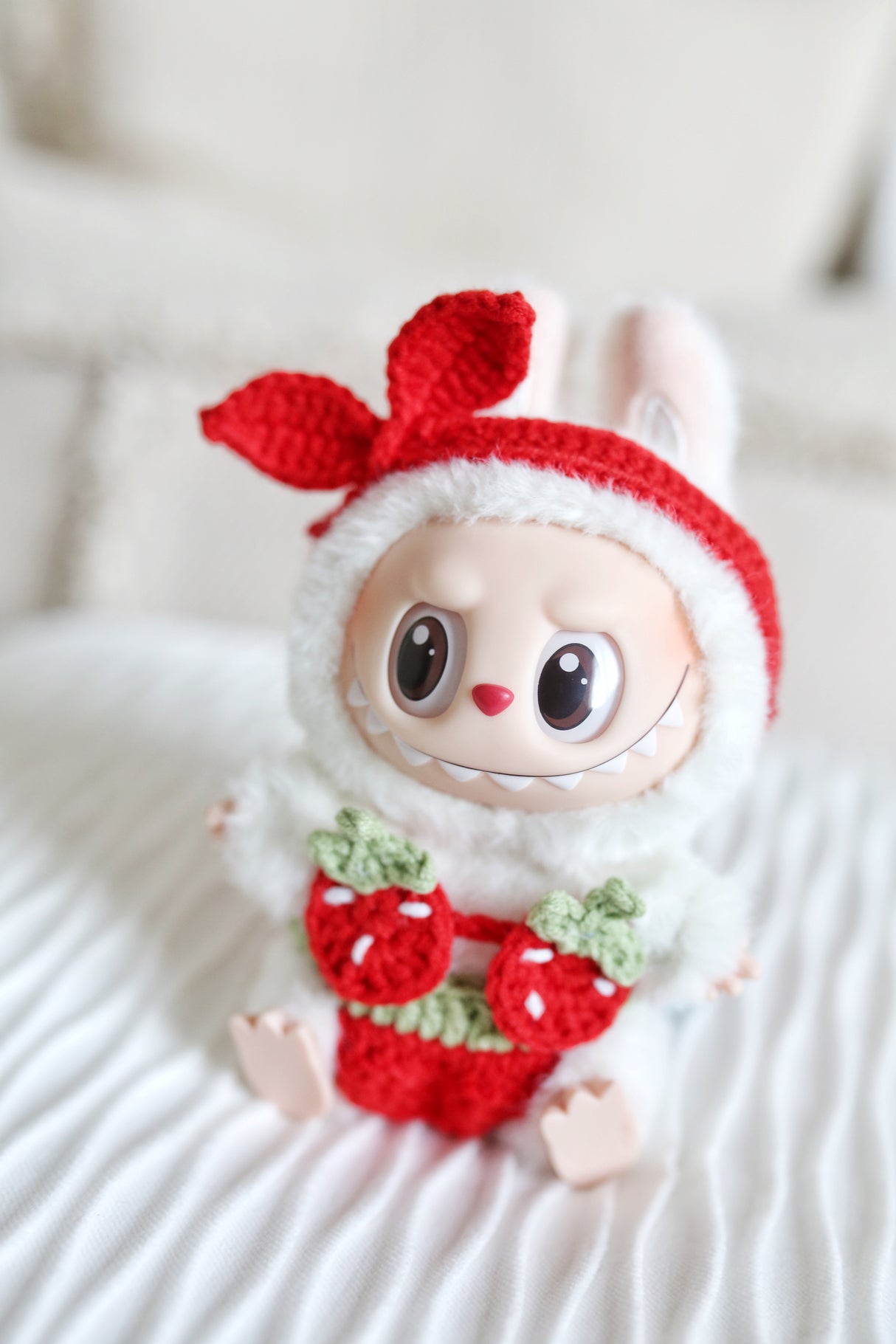 Design & Delight Gifts Crochet Bikini Set - Berry Sweet ๐๐๐