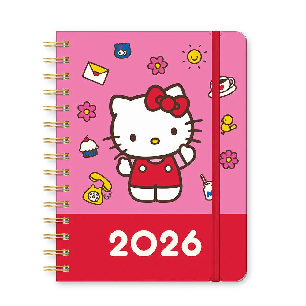 Hello Kitty Playful Pink Deluxe Compact Flexi