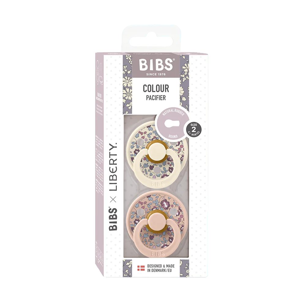 BIBS x LIBERTY Colour 2 Pack Eloise - Blush Mix