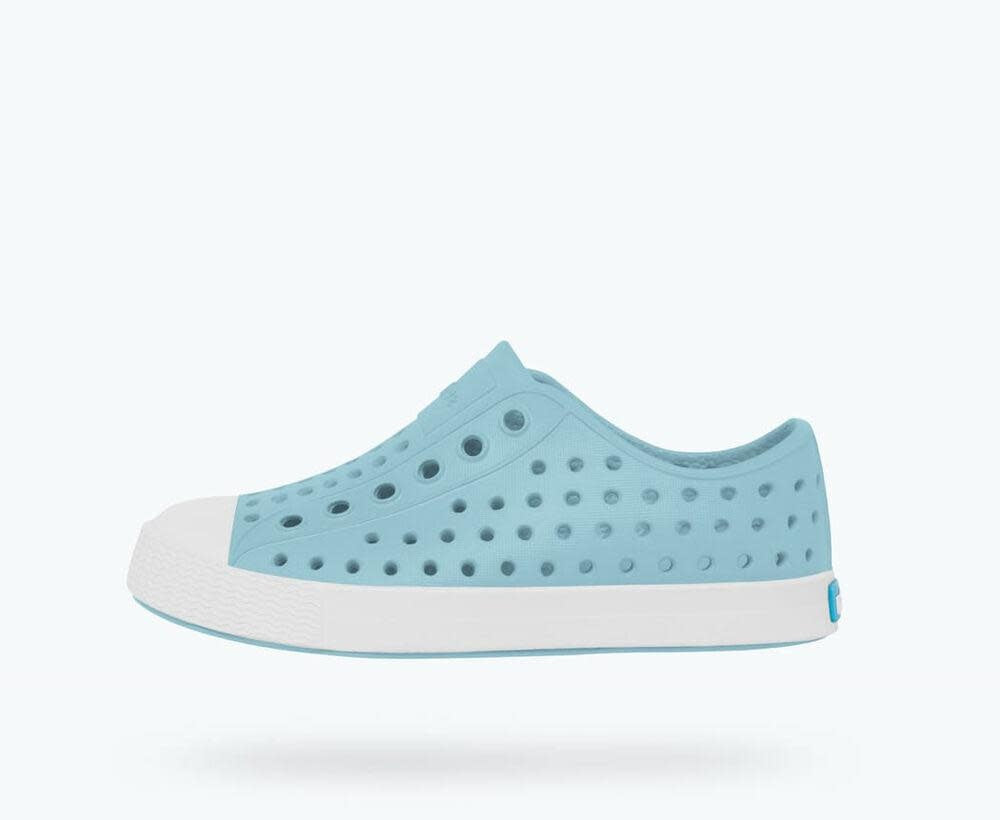 Native Jefferson Shoes - Sky Blue/ Shell White