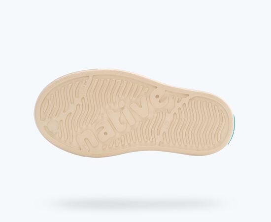 Native Jefferson Print Shoes - Bone White/ Shell White/ Rainbow Gradient
