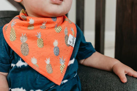 Copper Pearl Baby Bandana Bibs - Maui