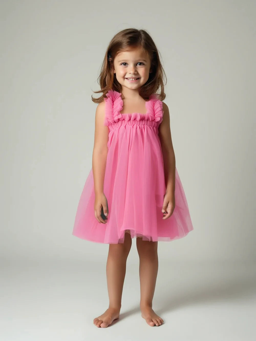 DOLLY PINK PLEASE! 2 WAY TUTU DRESS BEACH COVER UP Aurora Bubblegum pink