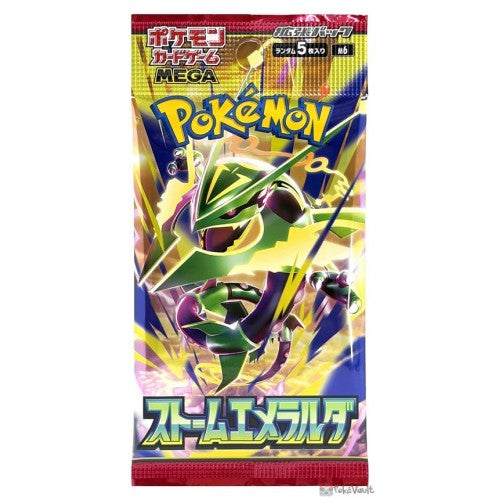 Pokémon TCG Mega Evolution - M6 Storm Emeralda Booster Pack (Japanese)