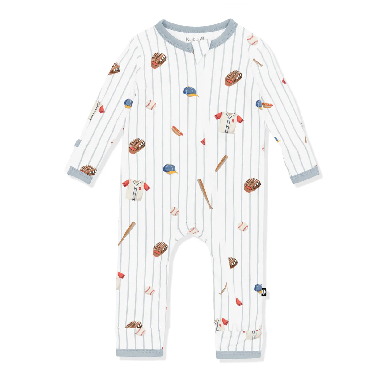 Kyte Zippered Romper - Home Run