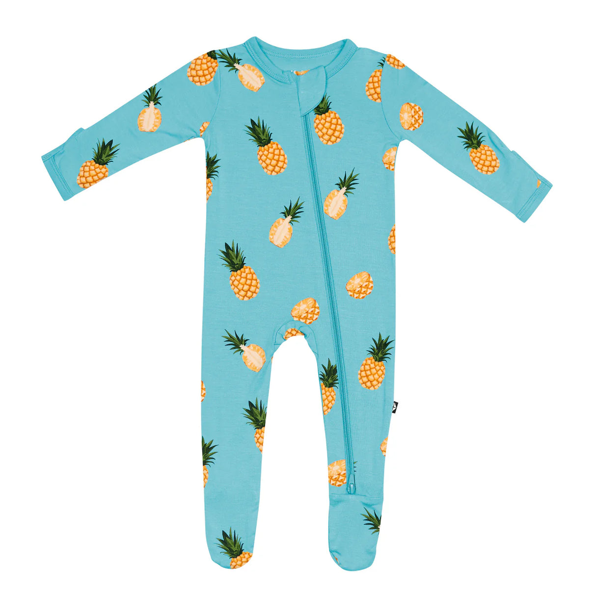 Kyte Baby Zippered Footie - Pineapple