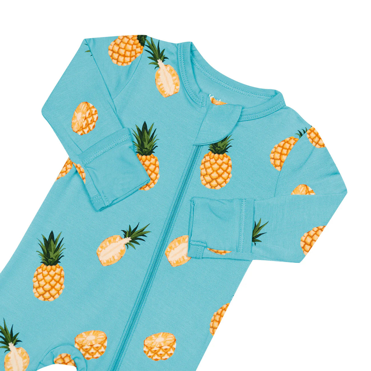 Kyte Baby Zippered Footie - Pineapple
