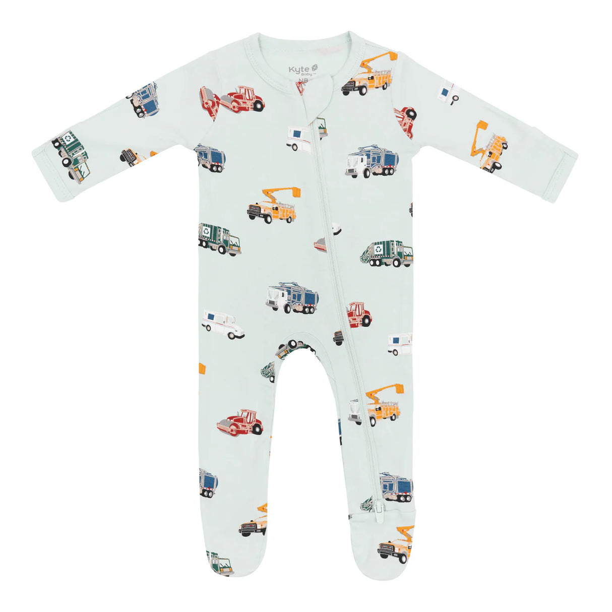 Kyte Baby - Zippered Footie in City Vehicles
