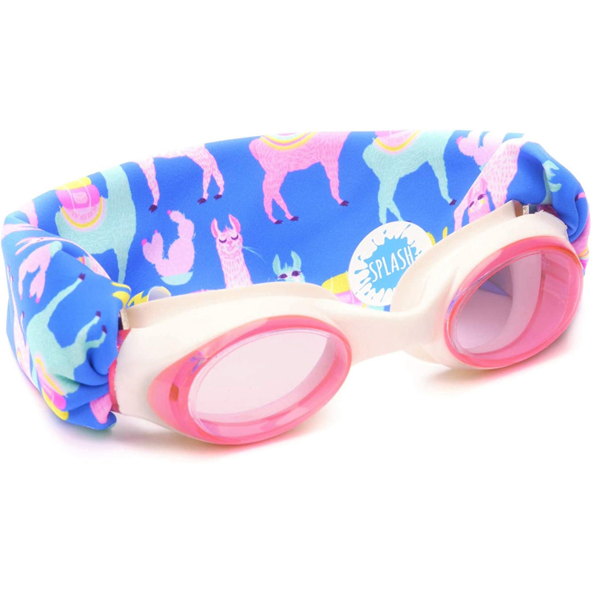 Splash Swim Goggles - Llama Fiesta