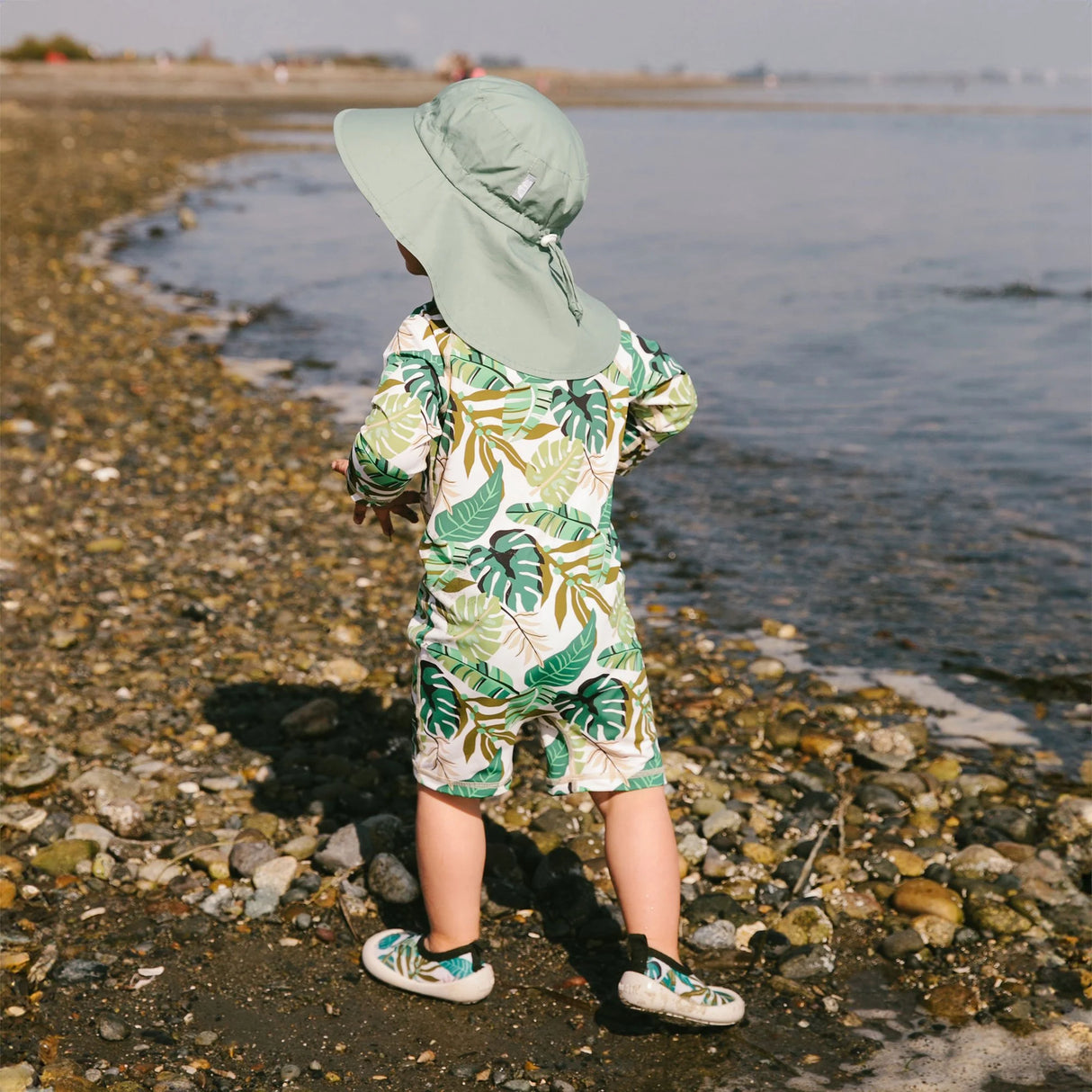 Jan & Jul Kids Cotton Adventure Hats - Juniper Green