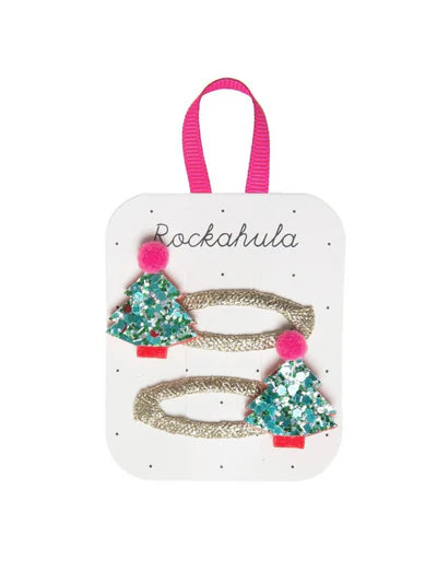 Rockahula Xmas Tree Glitter Clips