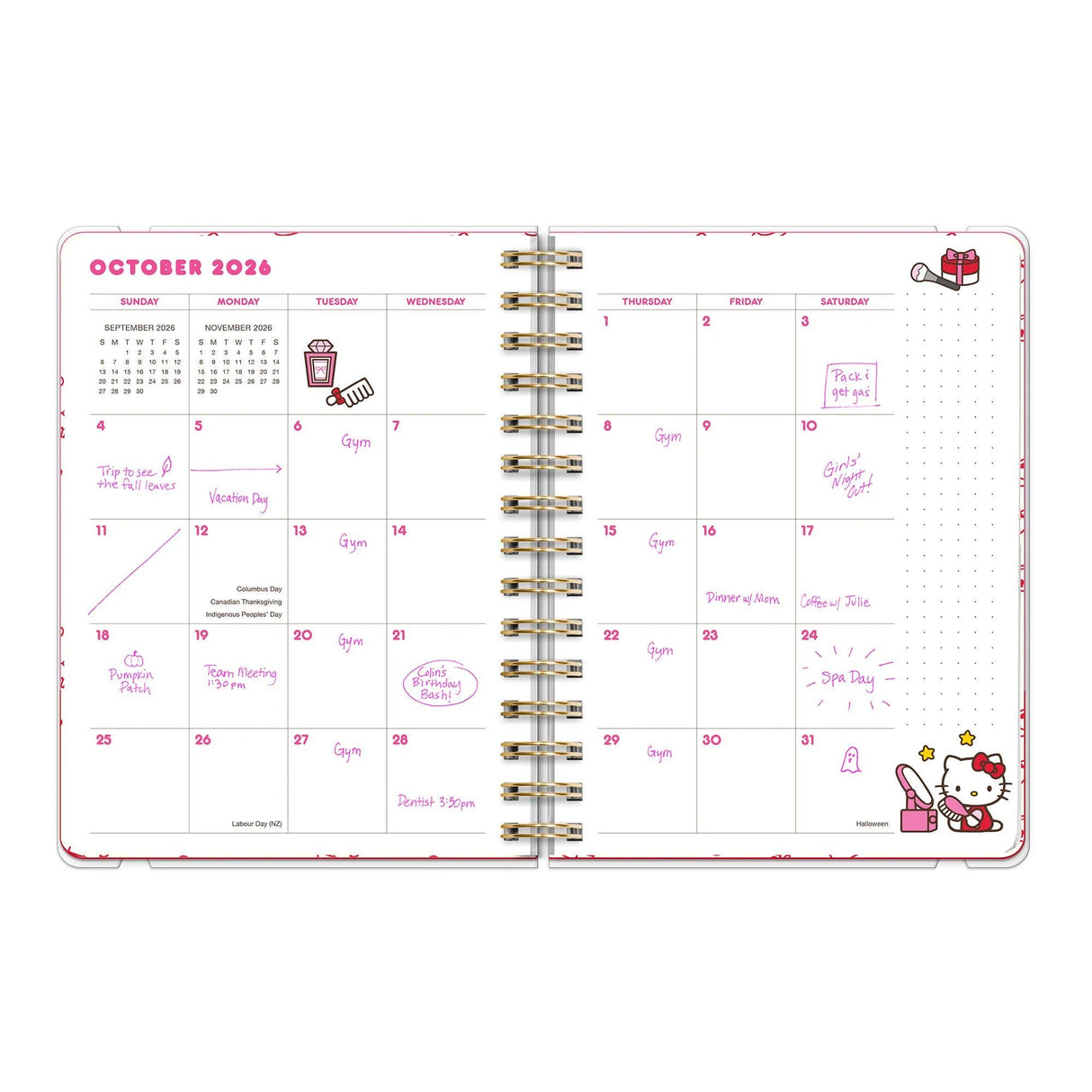 Hello Kitty Playful Pink Deluxe Compact Flexi