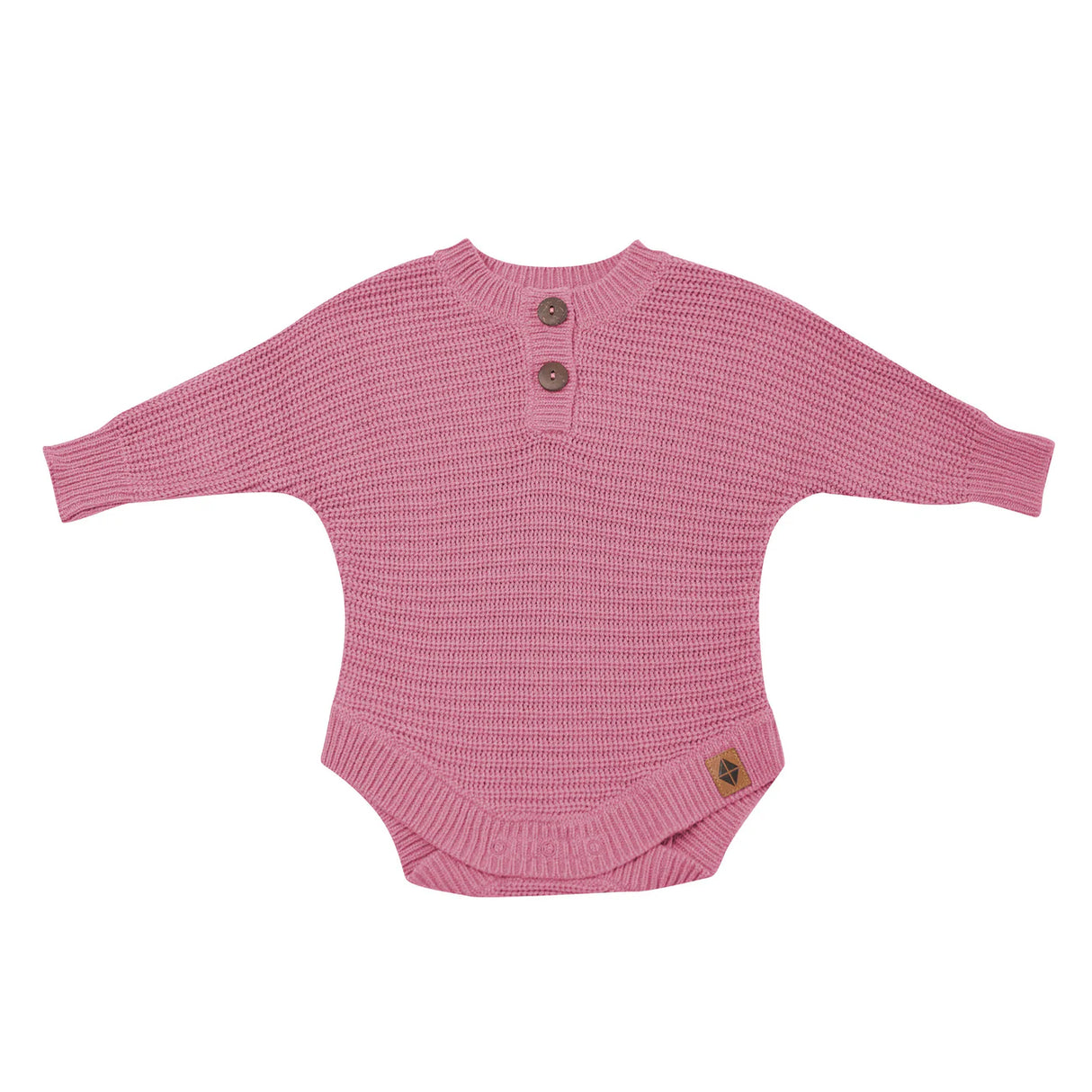 Kyte Baby Chunky Knit Romper - Apple Blossom (6-12M)