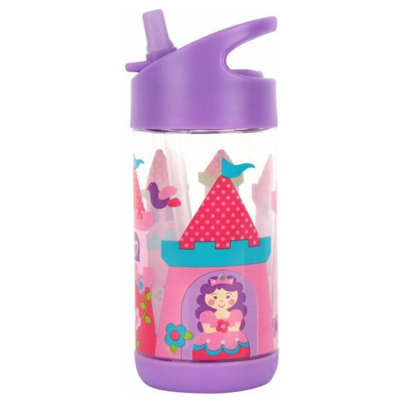Stephen Joseph Flip Top Water Bottle - Princess