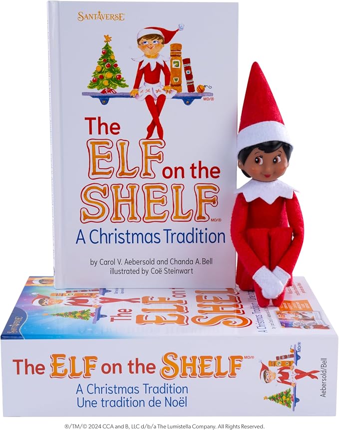 Elf On The Shelf Boxset (Girl Dark)