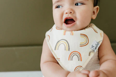 Copper Pearl Baby Bandana Bibs - Maui