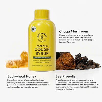 Beekeepers Daytime Propolis Cough Syrup
