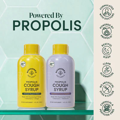 Beekeepers Nighttime Propolis Cough Syrup