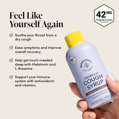 Beekeepers Nighttime Propolis Cough Syrup