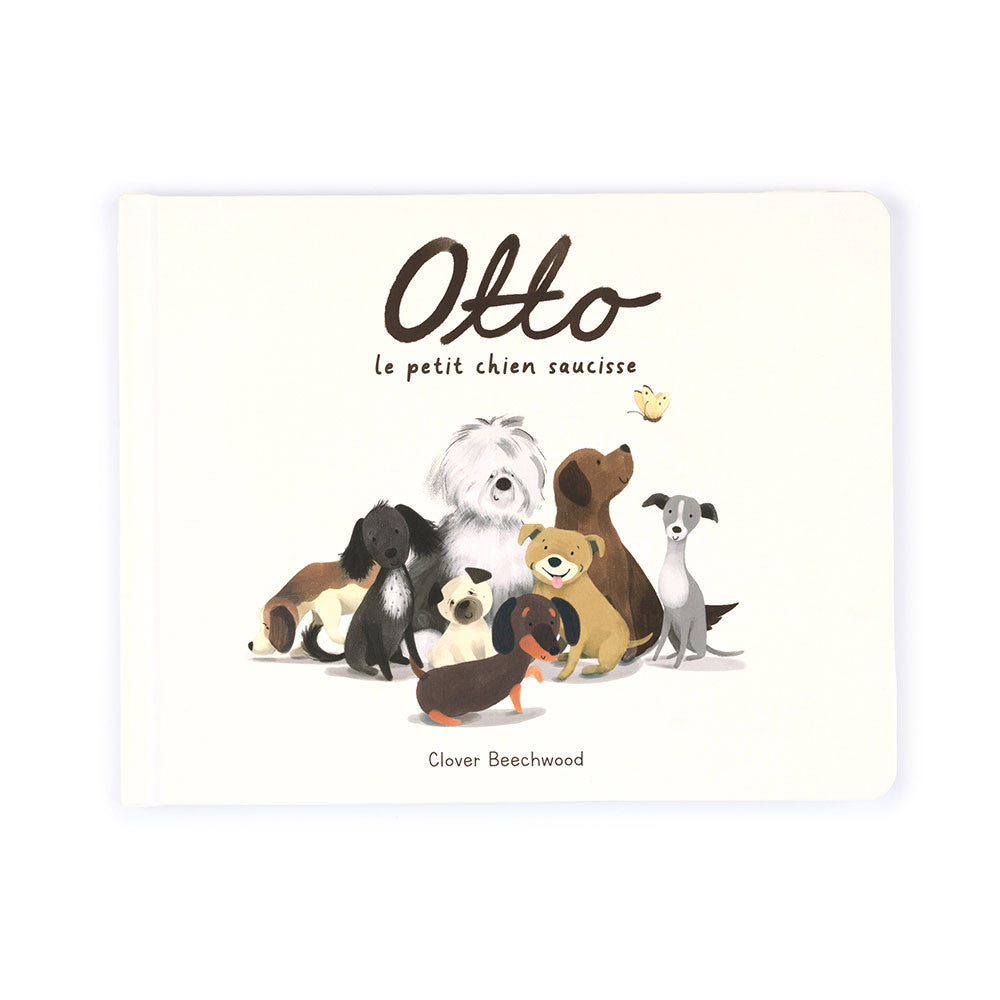 Jellycat Otto Le Petit Chien Saucisse Livre Book