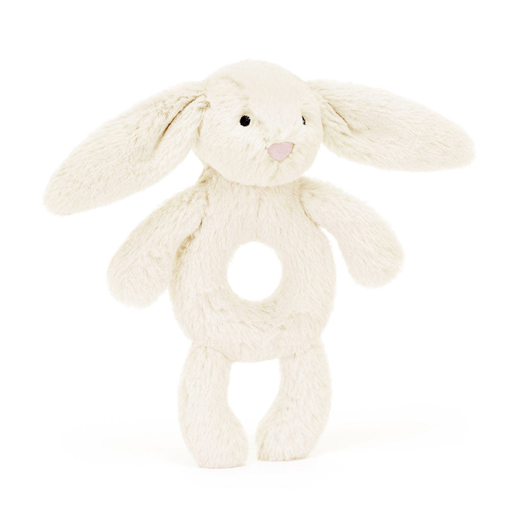Jellycat Bashful Bunny Cream Ring Rattle