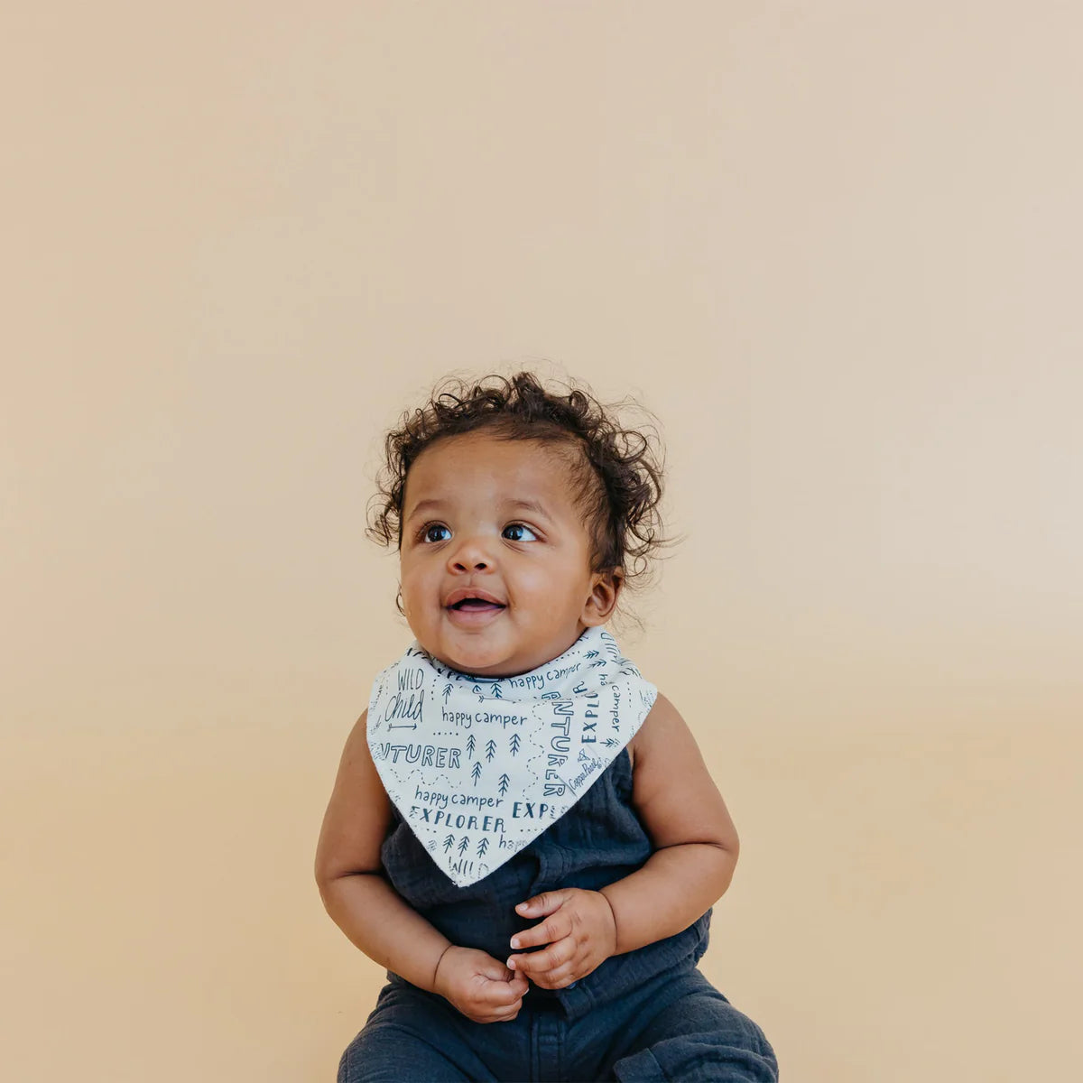 Copper Pearl Baby Bandana Bibs - Bridger