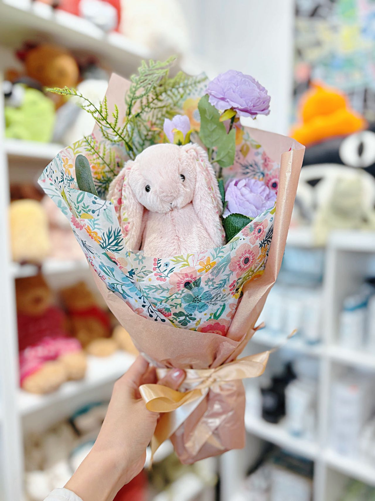 Valentine’s Day Cuddle Bouquet/ Box Wrapping