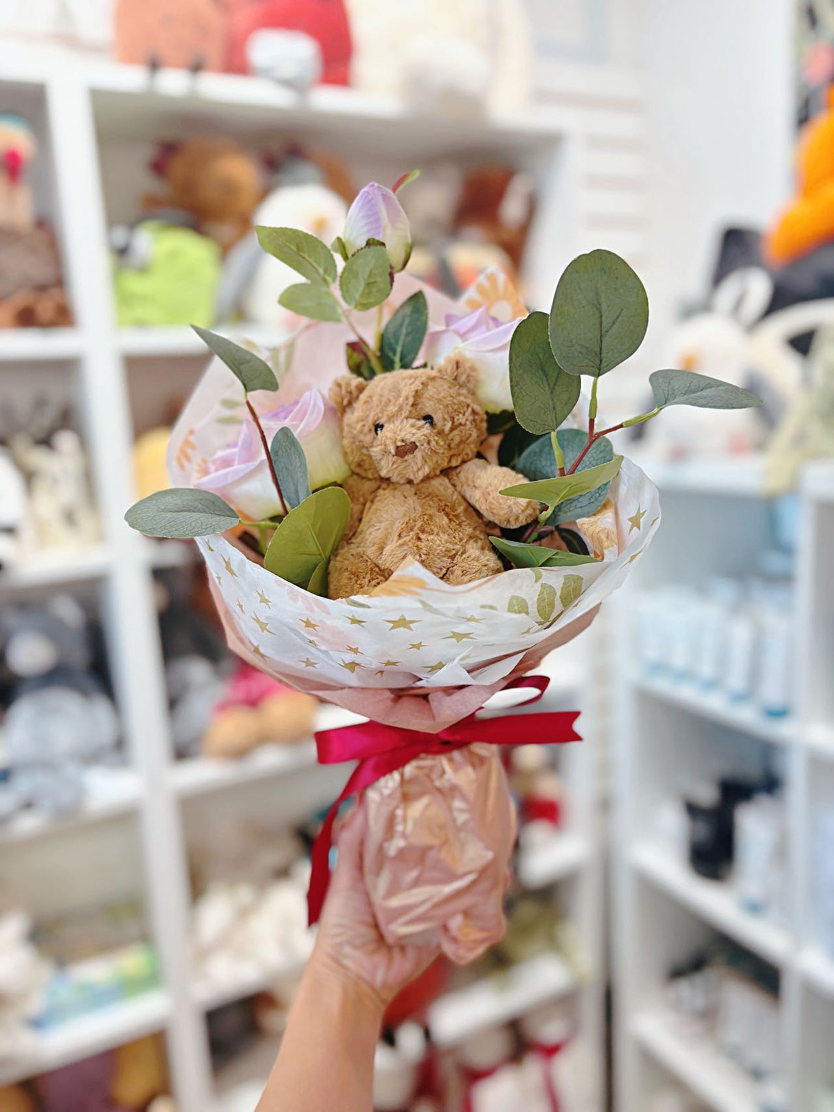 Christmas Cuddle Bouquet/ Box Wrapping