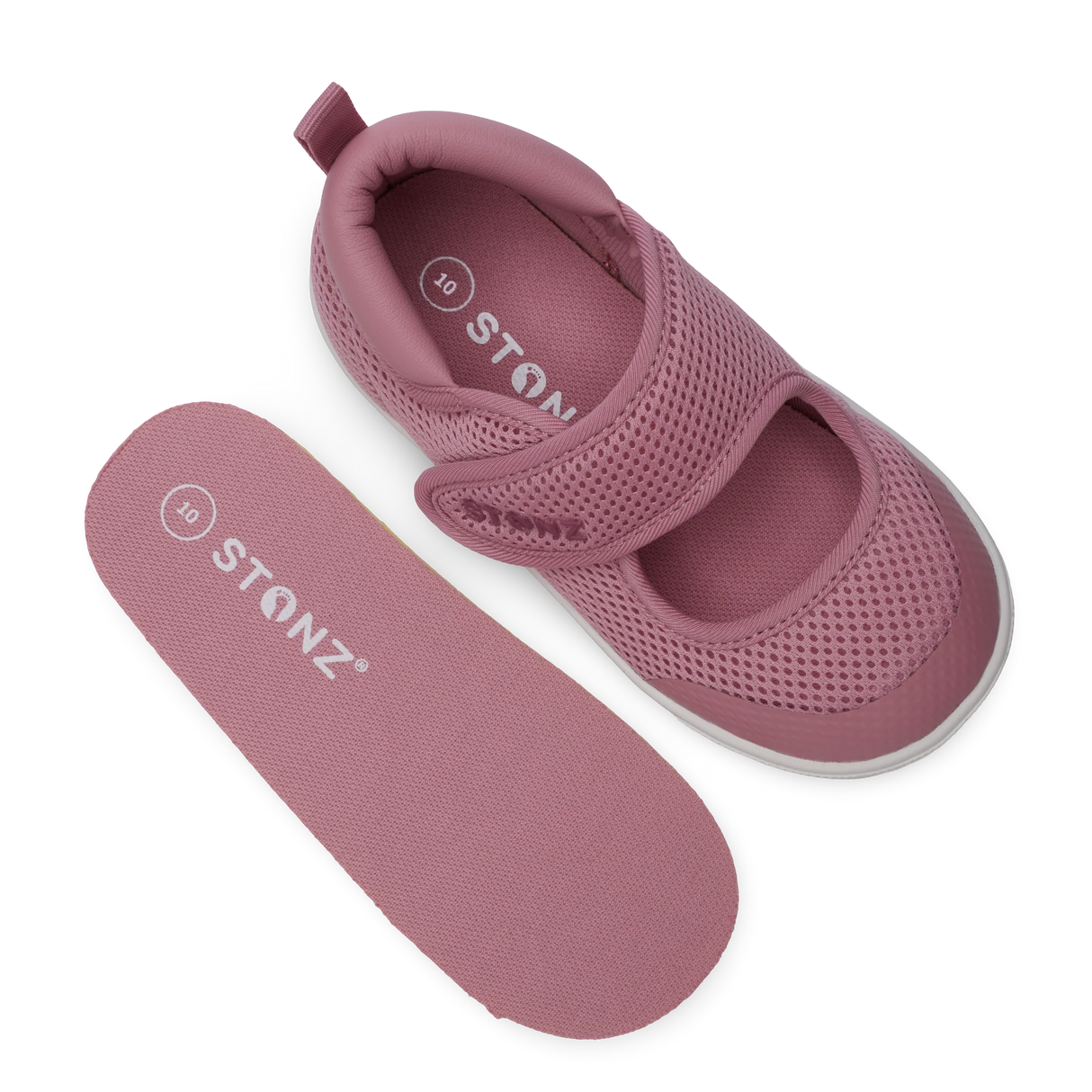 Stonz Cruiser Original - Mary Jane Shoes for Toddlers - Dusty Rose