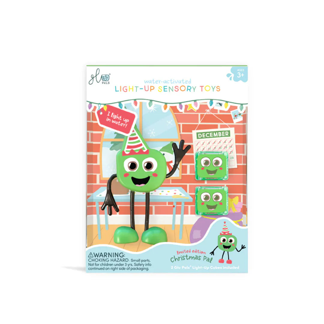 Glo Pals Light-Up Sensory Toy - Christmas Pal