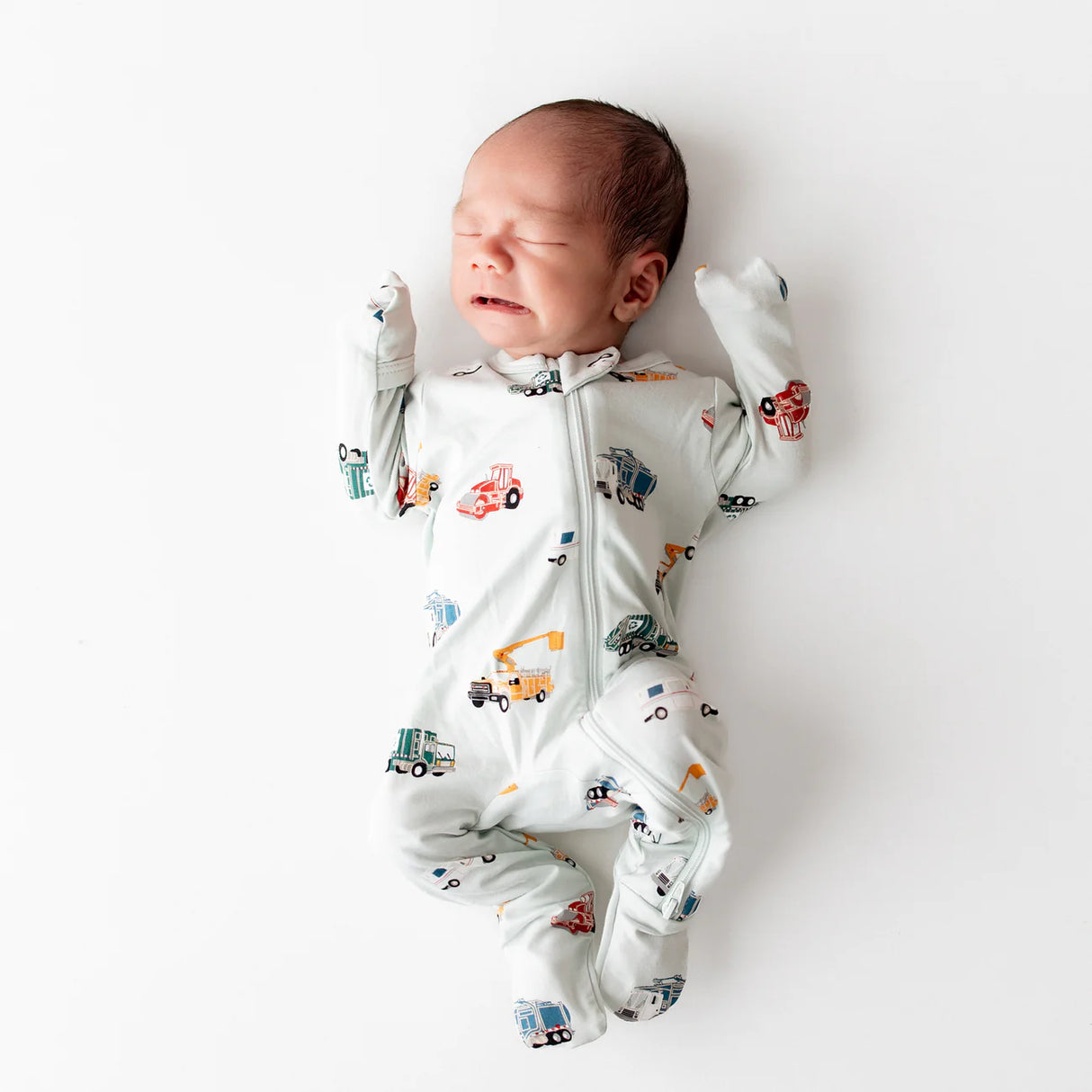 Kyte Baby - Zippered Footie in City Vehicles