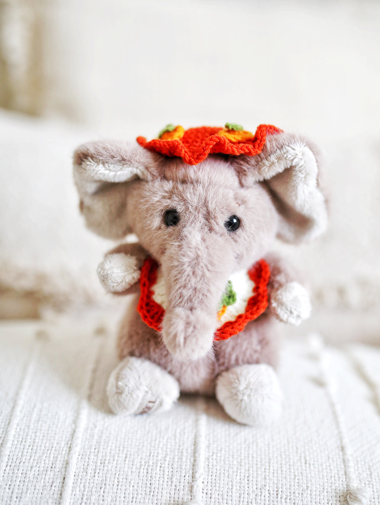 Design & Delight Gifts Crochet Outfit Set - Citrus Party 🍊🎀
