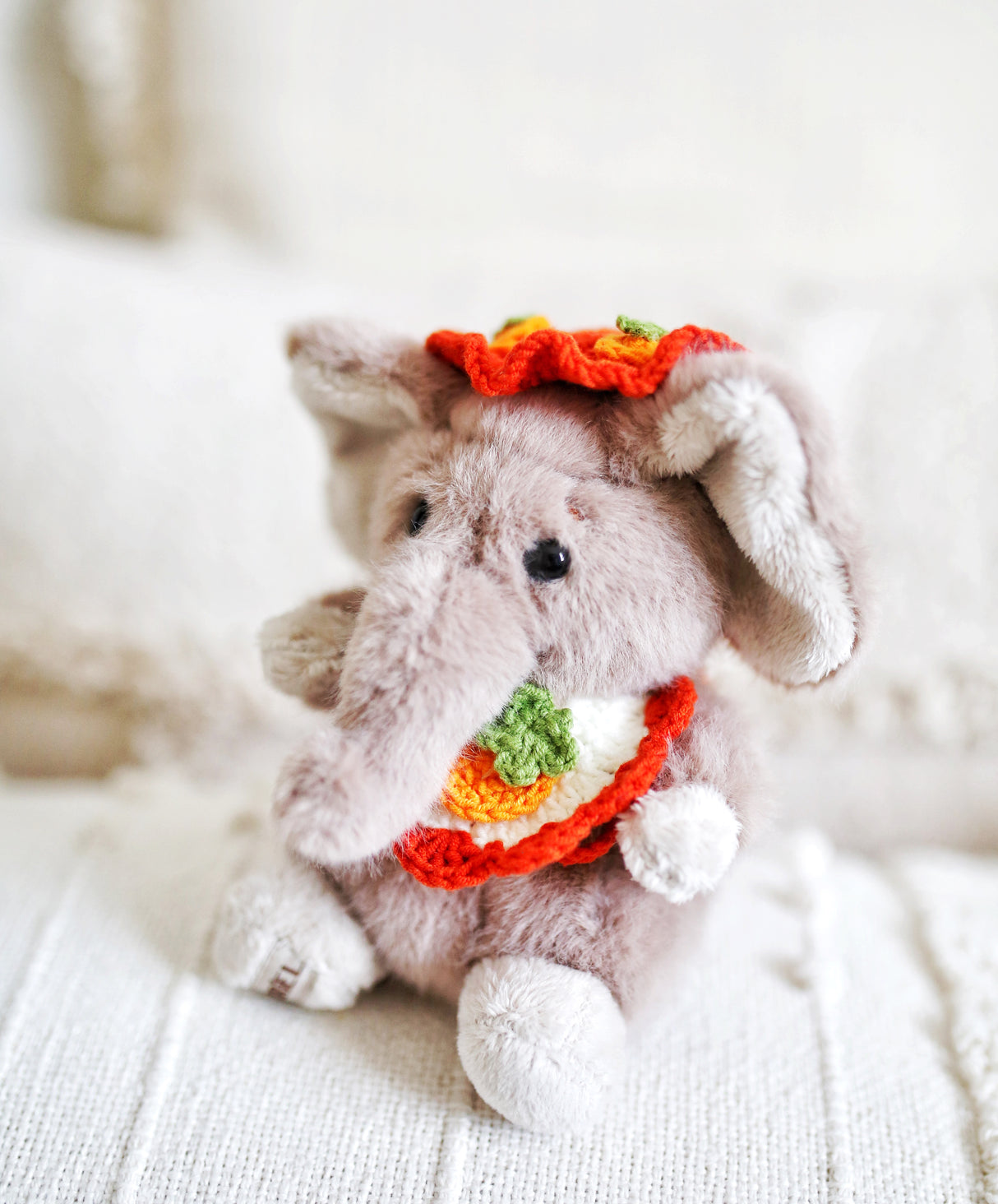 Design & Delight Gifts Crochet Outfit Set - Citrus Party 🍊🎀