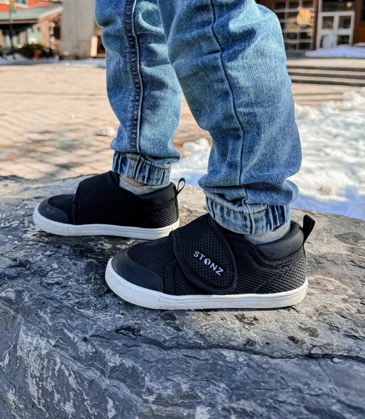 Stonz Cruiser Original Toddler Shoes - Black