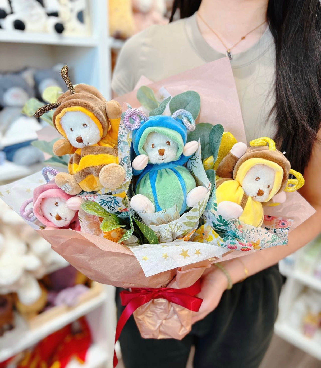 Christmas Cuddle Bouquet/ Box Wrapping