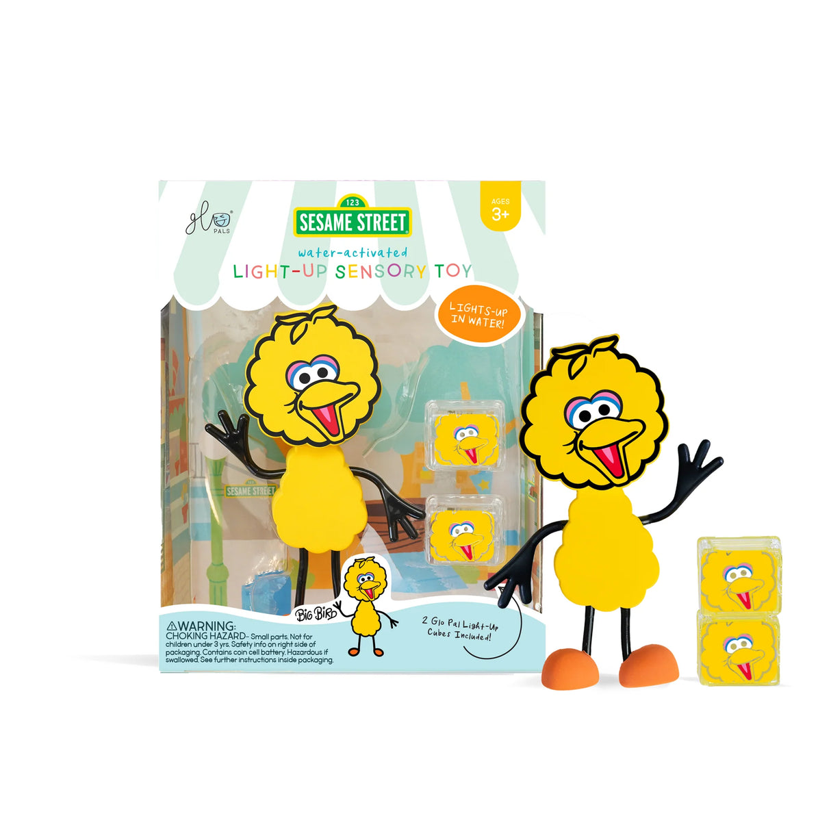 Glo Pals Light-Up Sensory Toy - Big Bird