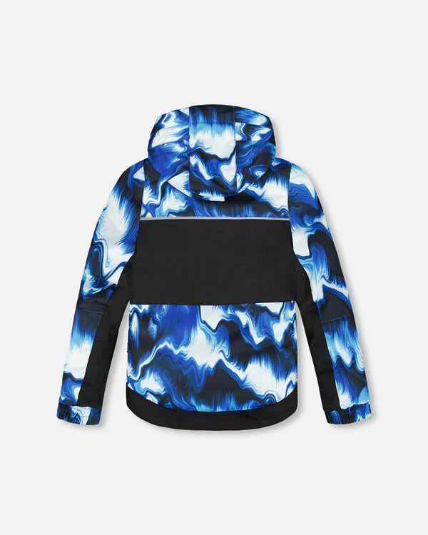 Deux Par Deux Two-Piece Play Snowsuit Blue