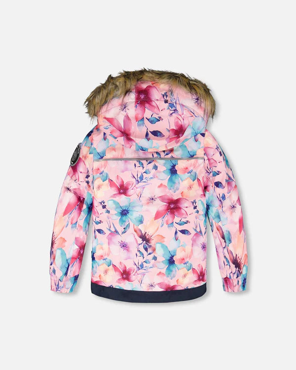 Deux Par Deux Two-Piece Play Snowsuit Turquoise Blue