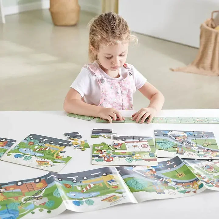 Hape Rescue Vehicles Puzzle