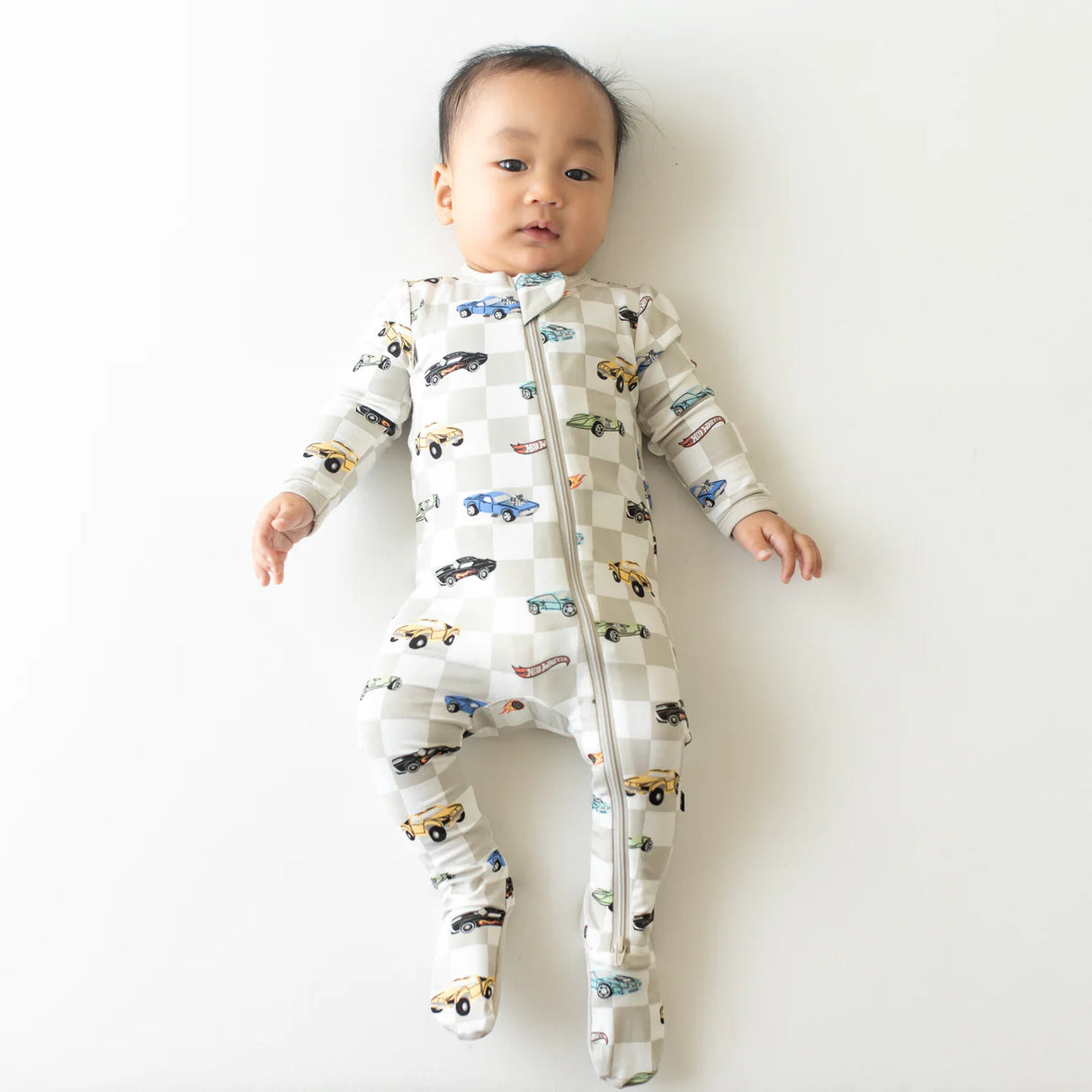 Kyte Baby Zippered Footie - Fast and Fierce