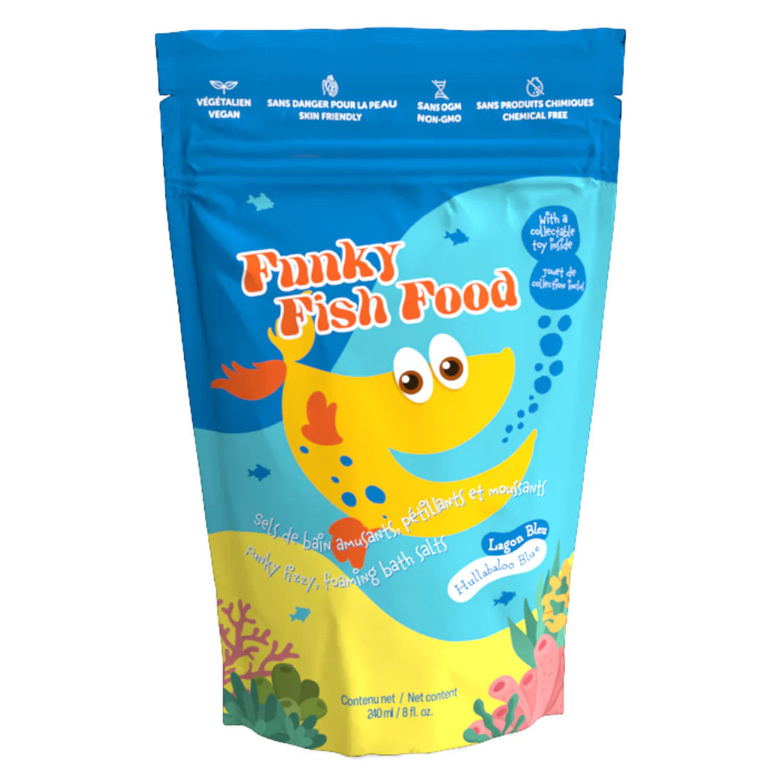 Loot Toy Funky Fish Foods - Hullabaloo Blue