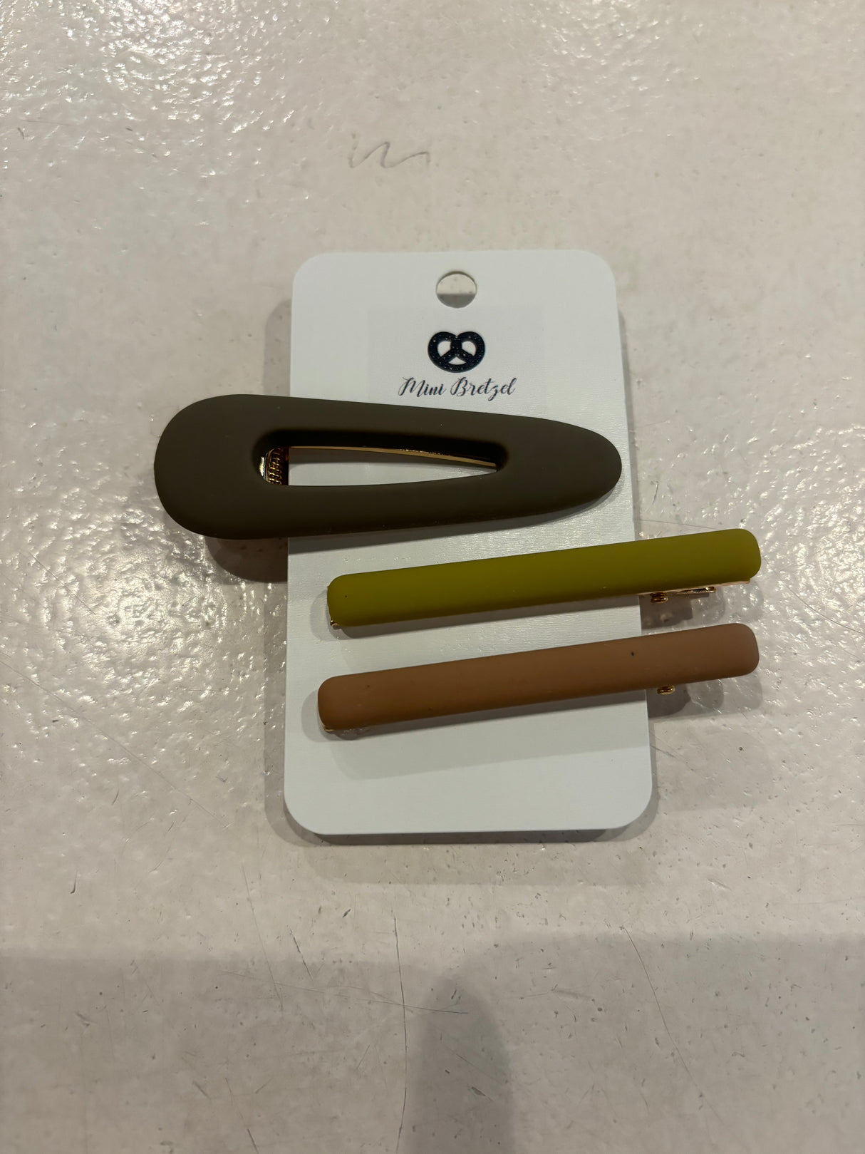 mini Bretzel clip set - Trio 2