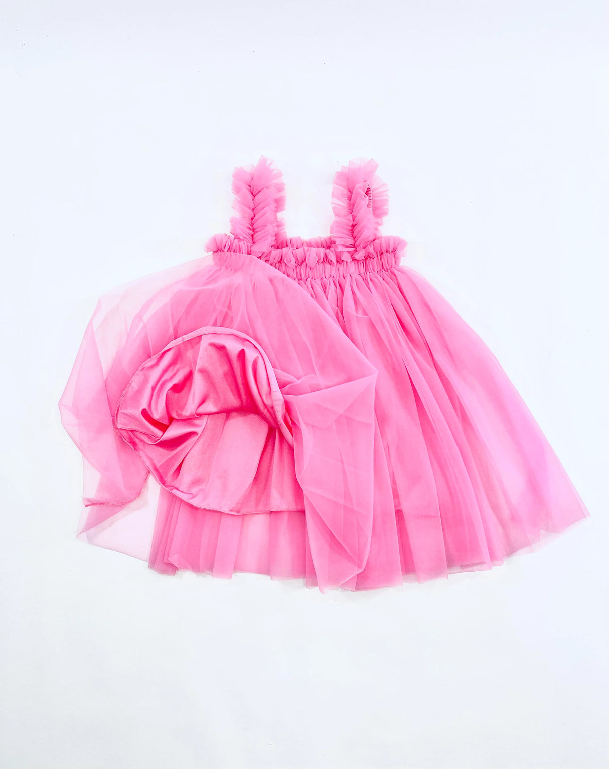DOLLY PINK PLEASE! 2 WAY TUTU DRESS BEACH COVER UP Aurora Bubblegum pink