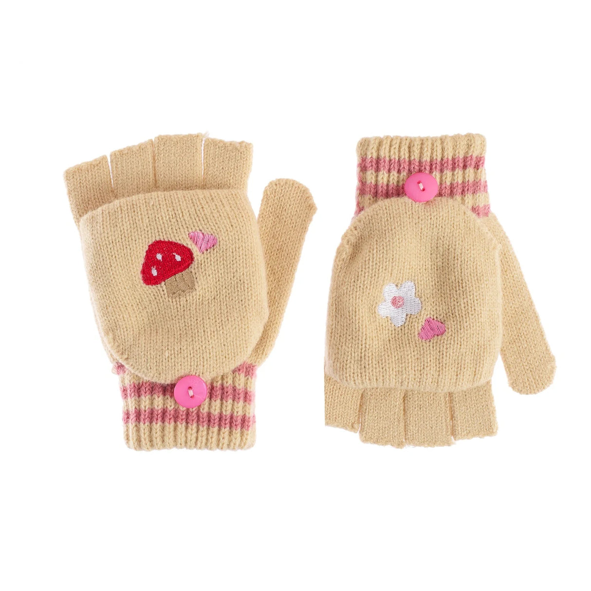 Rockahula Alpine Fairisle Knitted Gloves