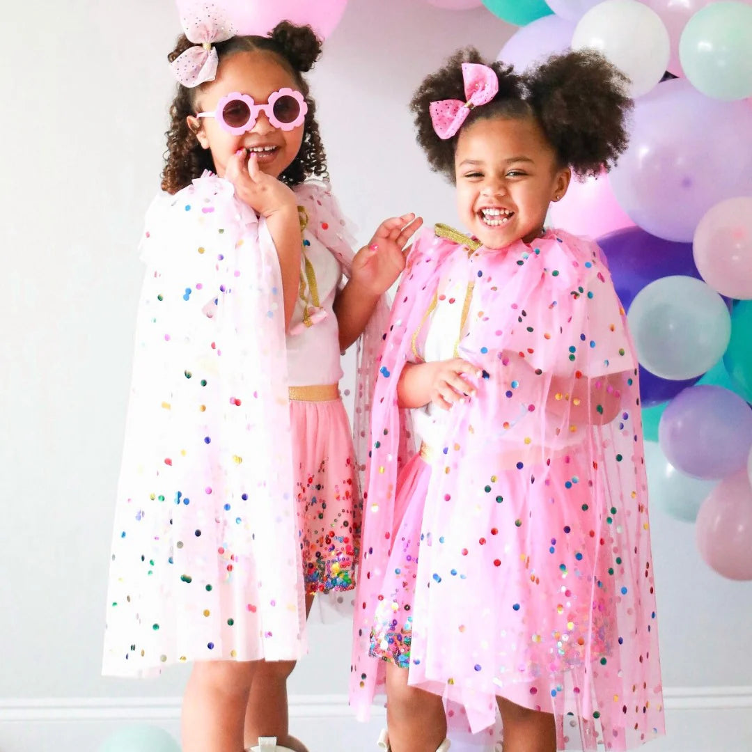Sweetwink Pink Confetti Cape