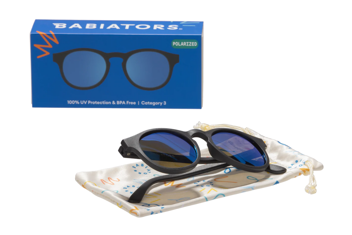 Babiators Polarized Keyhole Sunglasses | Jet Black