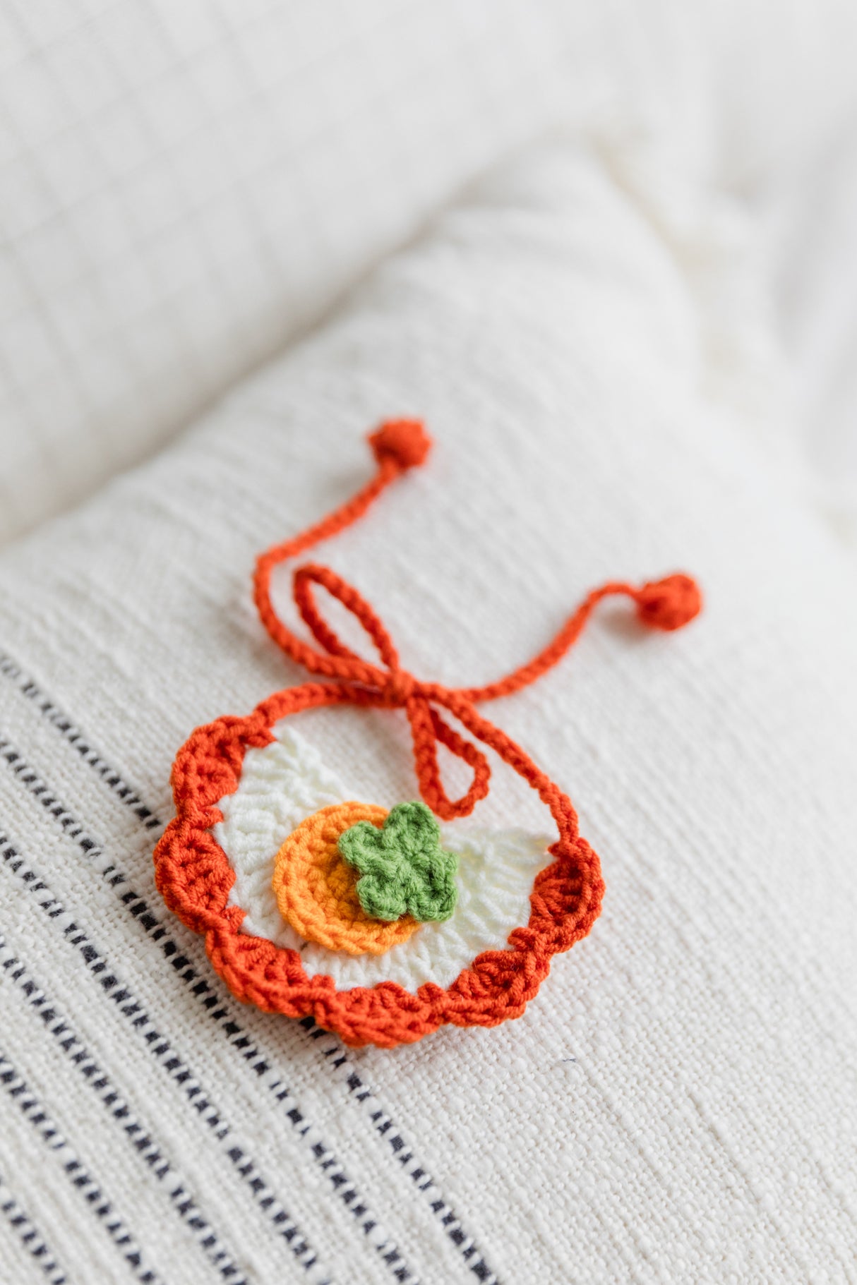 Design & Delight Gifts Crochet Outfit Set - Citrus Party 🍊🎀